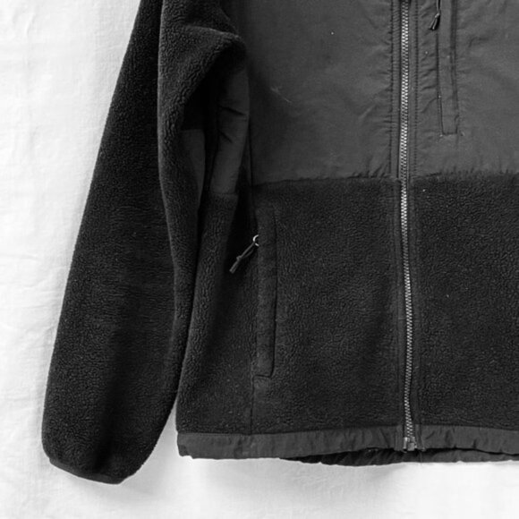 The North Face Denali Jacket Womens Medium Black Polartec Recycled Outdoor Soft - Picture 2 of 12